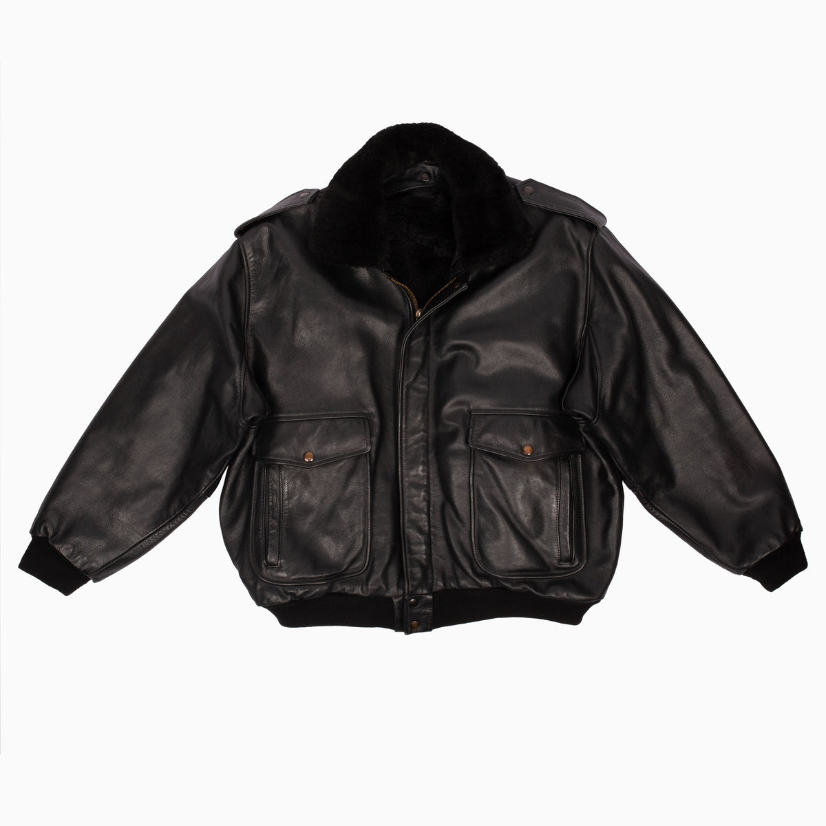 Veste Aviateur en Cuir FYU PARIS