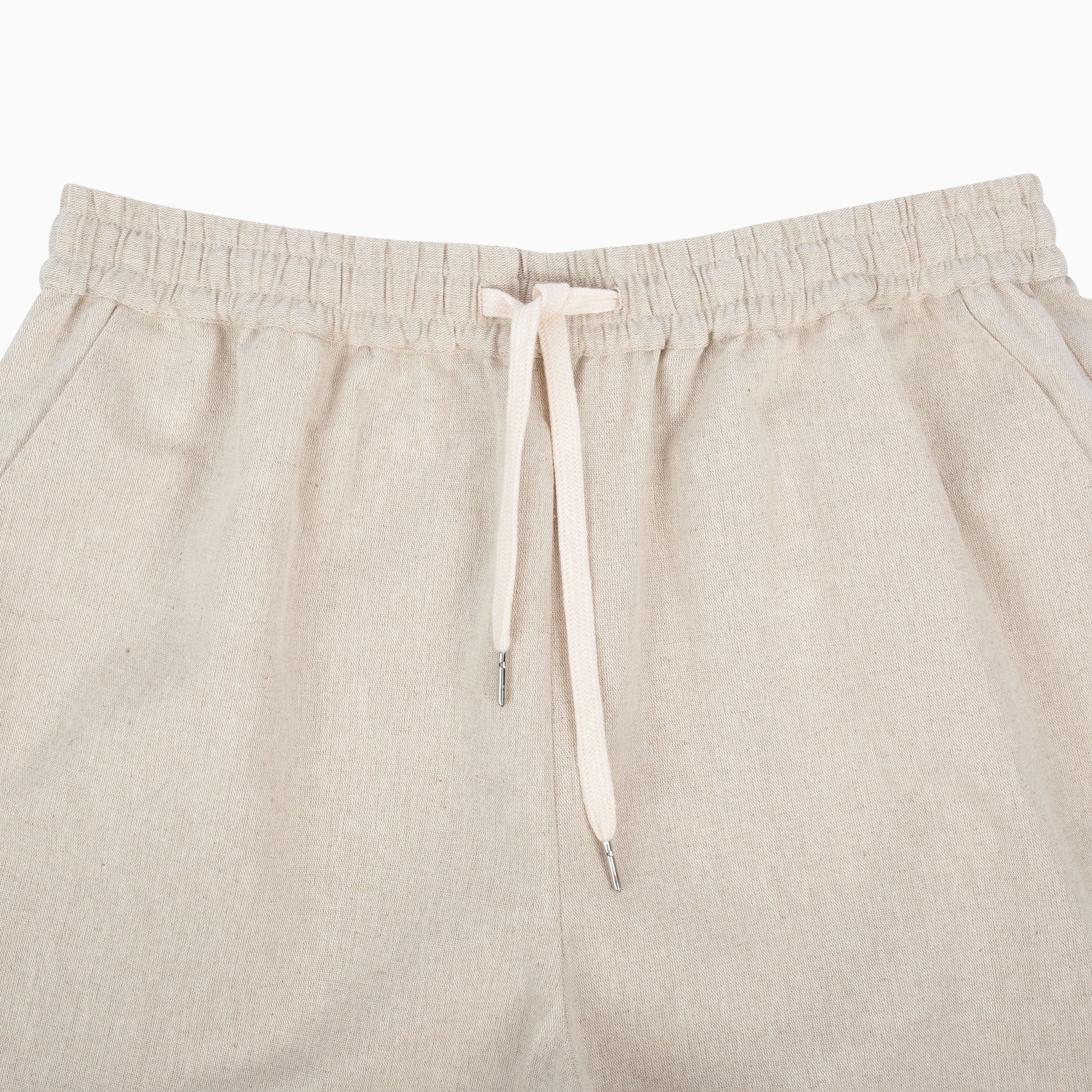 Noe Washed Linen Shorts - FYU PARIS