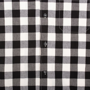 Billie Short-Sleeved Checked Shirt - FYU PARIS