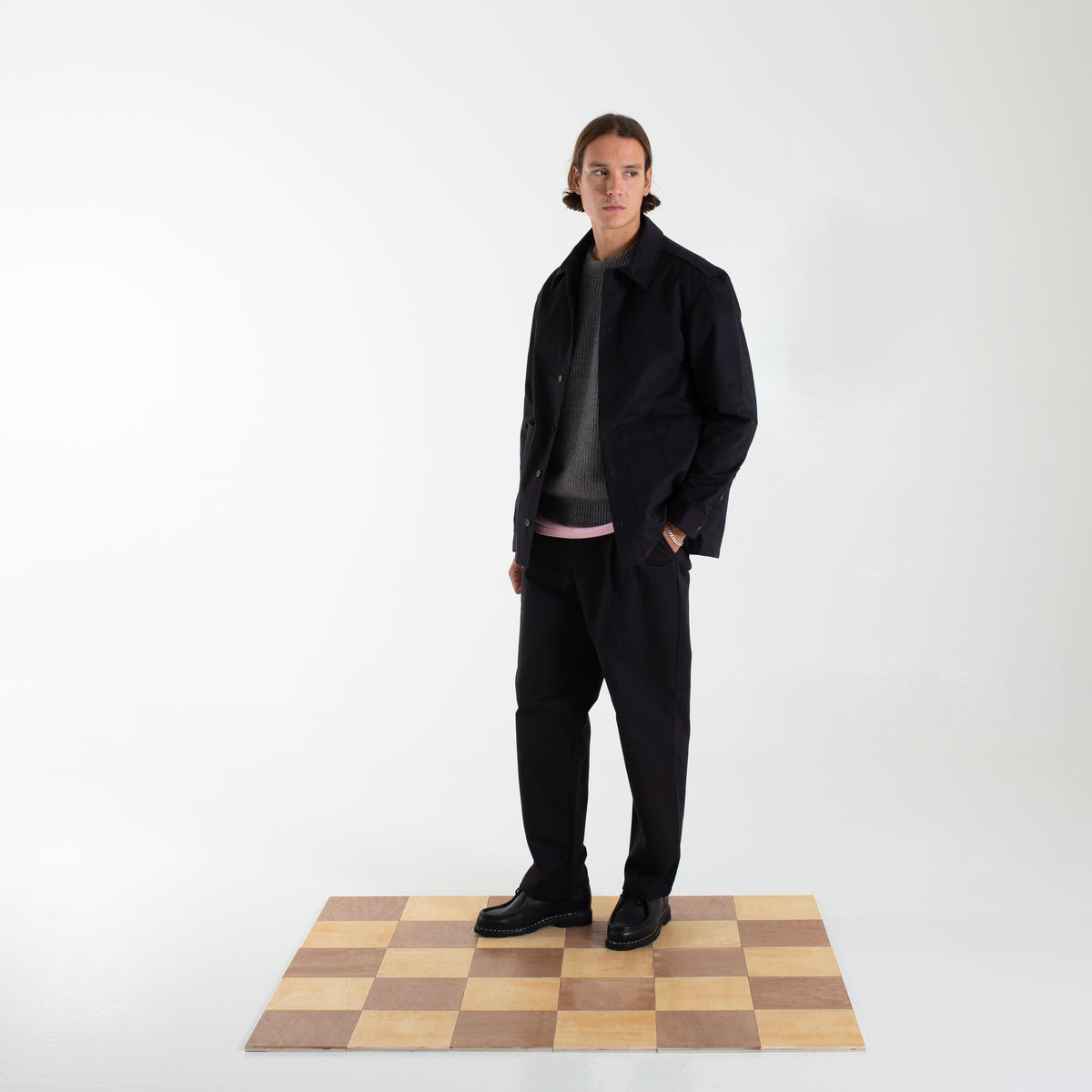 Remi Twill Chore Jacket – FYU PARIS
