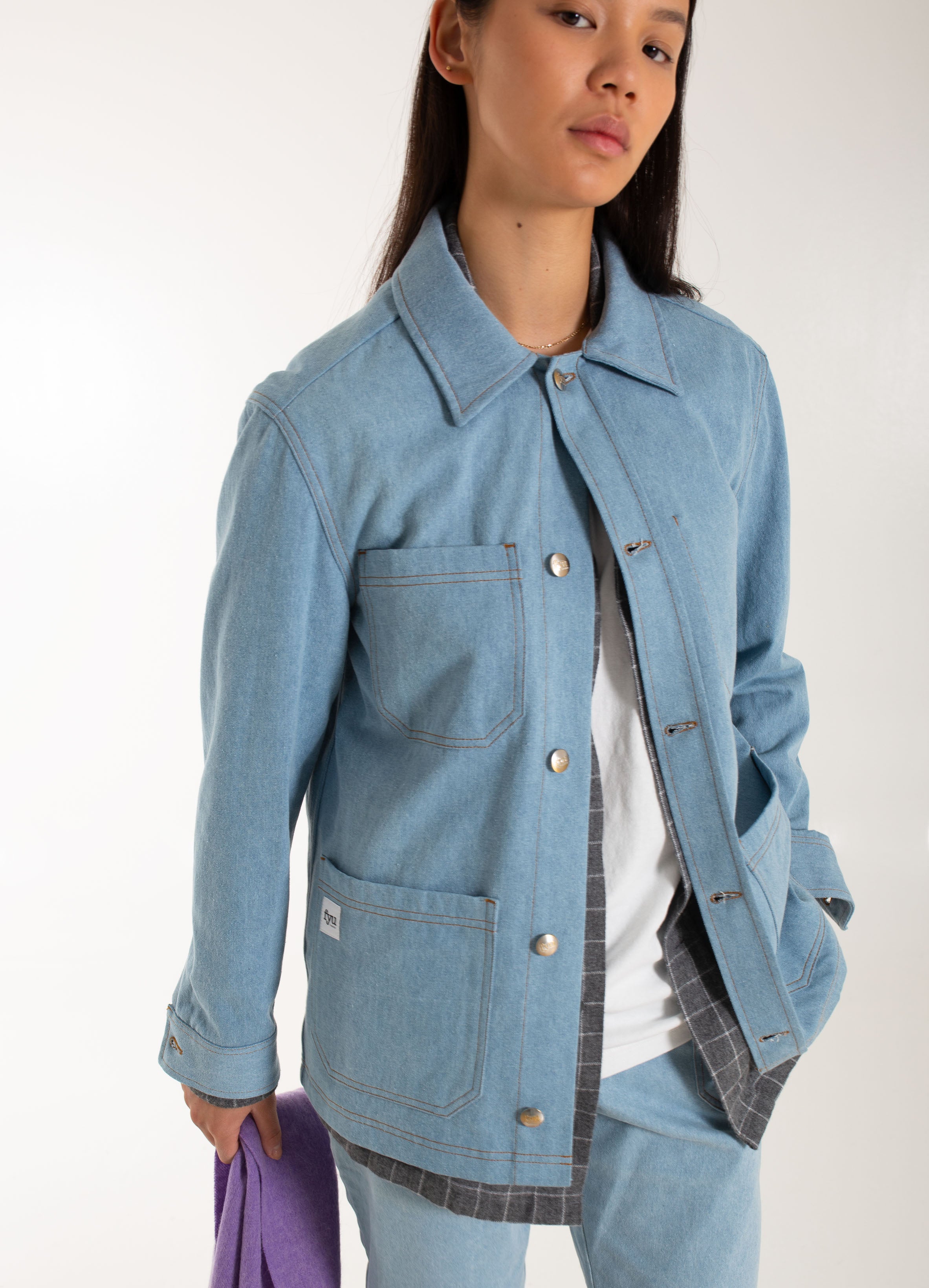 Workwear Chore Coat - Medium Wash | Levi's® US | Denim jacket women, Chore  coat womens, Chore coat