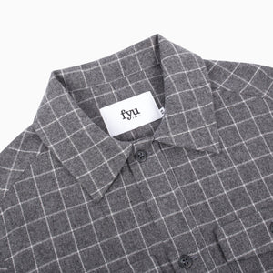 Finlay Wool Overshirt - FYU PARIS