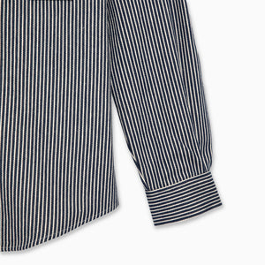 Compton Striped Overshirt - FYU PARIS